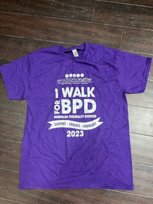 Walk for BPD 2023 Tee Shirt